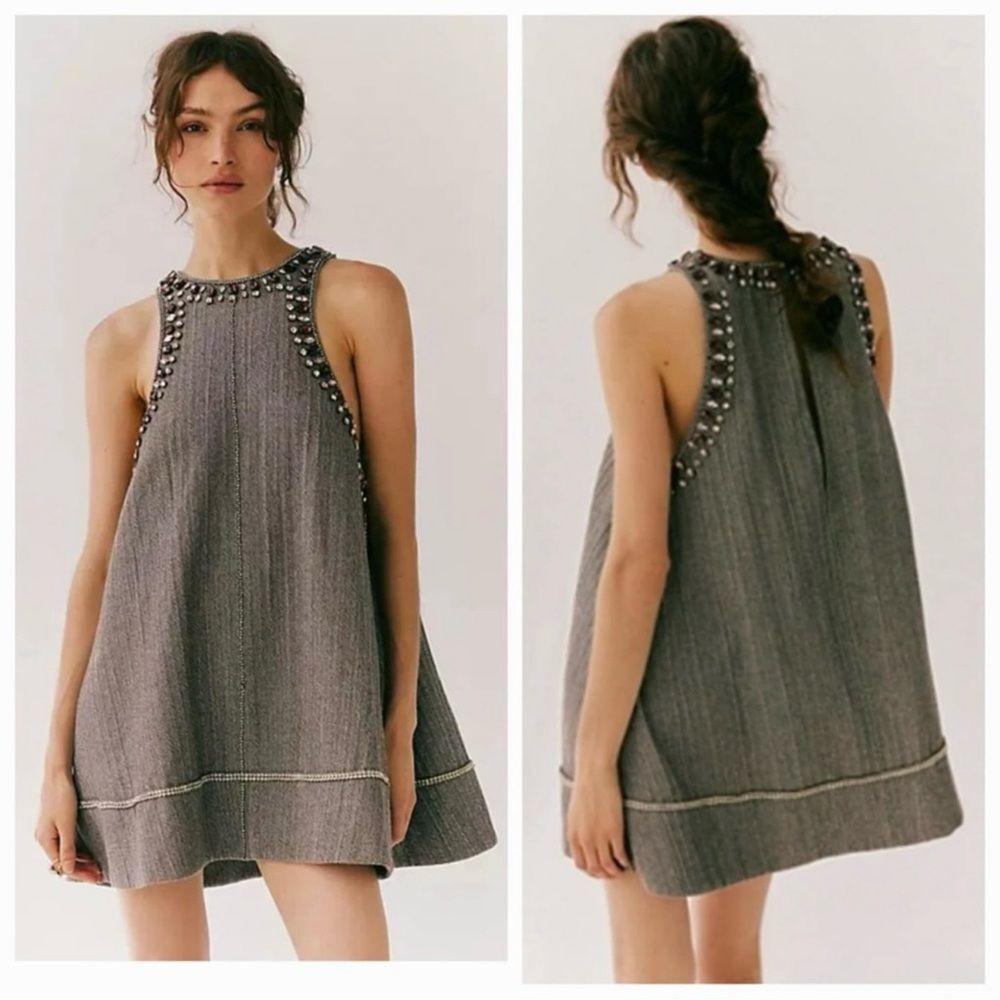 New Free People You’re a Gem Mini Dress